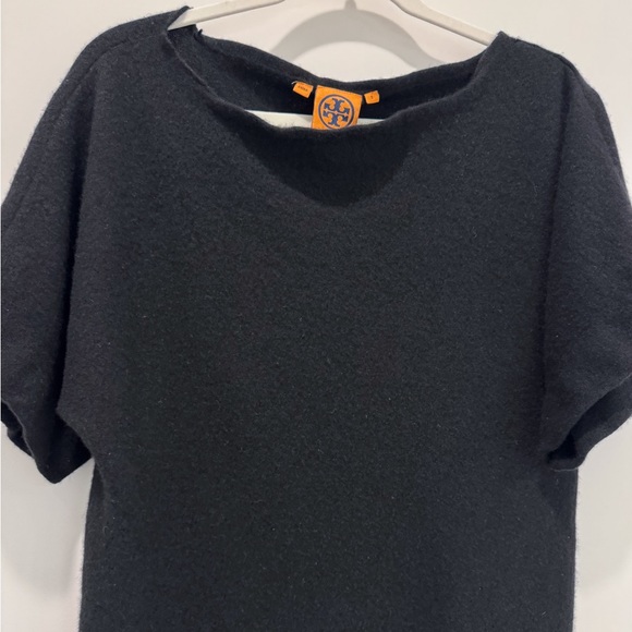 TORY BURCH Cashmere Short Sleeve Tunic Sweater - Picture 6 of 8